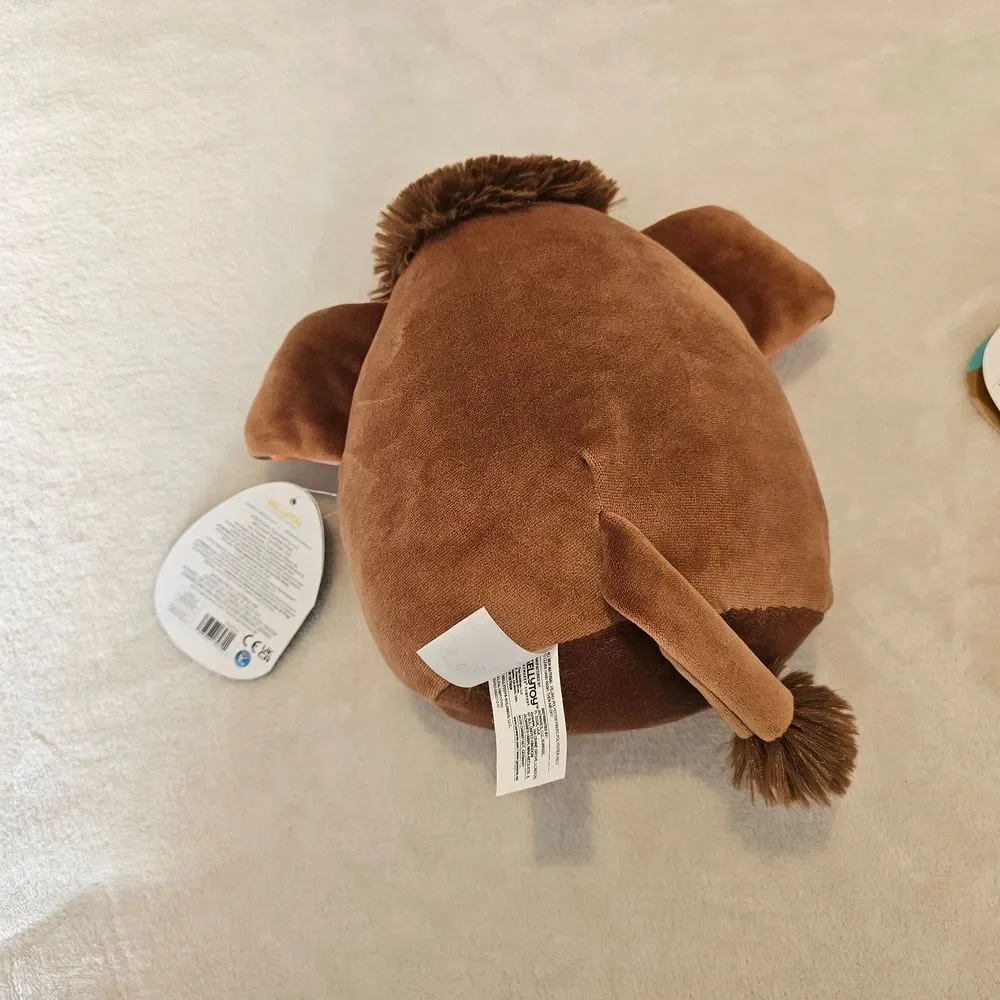 NWT Squishmallows Brown and Cream Mammoth Chienda
